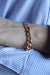 Bracelet Curb Bracelet Yellow gold 58 Facettes 2024140CN