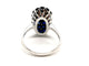 Bague 57 Bague Vintage Or blanc Saphir 58 Facettes 1141002CD