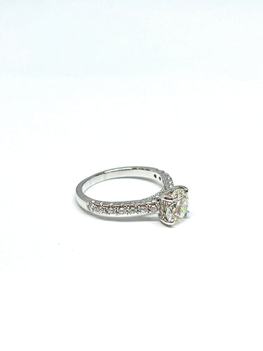 Bague Bague Solitaire diamant 1.01ct 58 Facettes