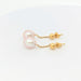 Boucles d'oreilles Boucles d'oreilles Or jaune Perle rose 58 Facettes 27964