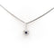 Collier Collier Pendentif Or blanc Saphir 58 Facettes 1875617CN