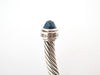 DAVID YURMAN cable mm bracelet 925 silver 5mm topaz diamonds 58 Facettes 257556