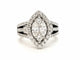 Bague 51 Bague Or blanc Diamant 58 Facettes 578750RV