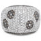 Bague 57 Bague or gris diamants blancs 58 Facettes 61E00366