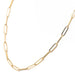 Necklace Horse mesh necklace Yellow gold 58 Facettes 2052062CN