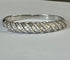 Bracelet Bracelet Or Gris Diamants 6ct 58 Facettes LOT 4597