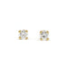Gold And Diamond Stud Earrings 58 Facettes R220082