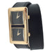 Chopard "Dualtime" watch in yellow gold on leather. 58 Facettes 27257