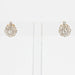 Boucles d'oreilles Boucles d'oreilles anciennes marguerites de diamants 58 Facettes 22-025