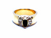 Ring 56 Ring Yellow gold Sapphire 58 Facettes 990432CN
