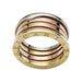 Ring 57 Bulgari ring, “B.Zero1”, three golds. 58 Facettes 31253
