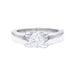 Ring 50 Cartier solitaire ring, "Louis Cartier", platinum, diamond. 58 Facettes 33188
