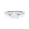 Bague 50 Bague solitaire Cartier, "Louis Cartier", platine, diamant. 58 Facettes 33188