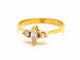 Bague 55 Bague Or jaune Diamant 58 Facettes 06320CD