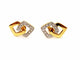Boucles d'oreilles Boucles d'oreilles Or jaune Diamant 58 Facettes 06440CD