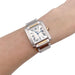 Watch Cartier watch, "Tank Française", steel and gold. 58 Facettes 32095