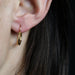 Boucles d'oreilles Boucles d'oreilles créoles or jaune ciselé facetté 58 Facettes CVBO18