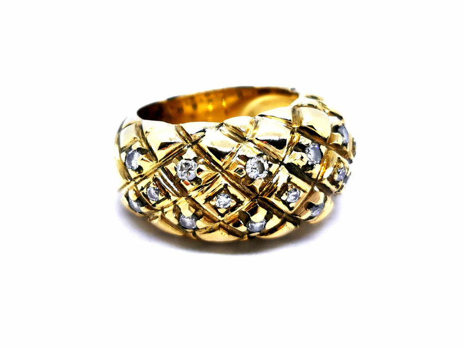 Bague 50 Bague Or jaune Diamant 58 Facettes 815615CN