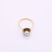 Bague Bague Or jaune Perle blanche 58 Facettes