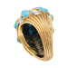 Boucles d'oreilles Parure Cartier Paris, turquoises et diamants. 58 Facettes 30646/30347
