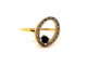 Bague 56 Bague Or jaune Saphir 58 Facettes 870456CD