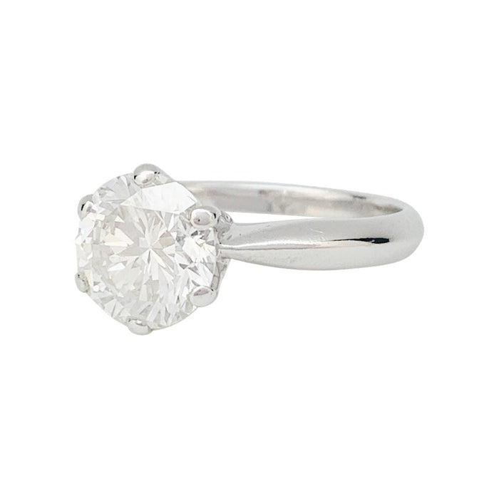 Bague 54 Bague diamant 2,52 carats, en or blanc. 58 Facettes 31503