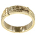 Ring 55 Gold ring 58 Facettes 18058-0235