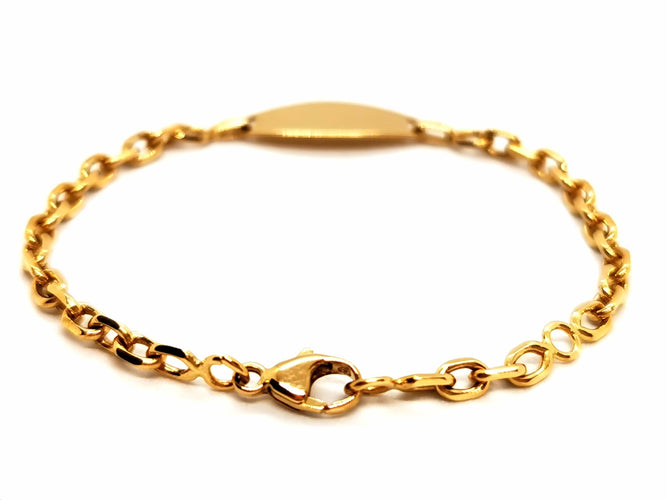 Bracelet Bracelet Gourmette Or jaune 58 Facettes 1751427CN