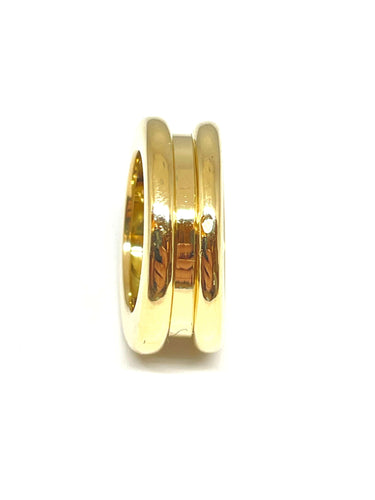 Bague Bague or jaune saphir ovale et diamants baguettes 58 Facettes