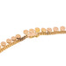 Necklace Fancy mesh necklace Rose gold 58 Facettes 2129440CN