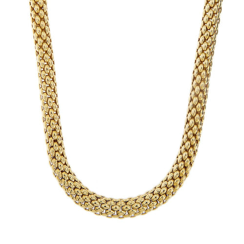 Collier Collier en tricot pop corn 58 Facettes 32799