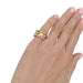 Ring 48 Dior ring, “Gri-Gri”, yellow gold, diamonds. 58 Facettes 33105