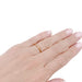 Ring 50 Chaumet ring, “Jeux de Liens”, pink gold and diamonds. 58 Facettes 33009