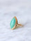 Bague marquise amazonite & or rose 58 Facettes