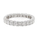 Ring 55.5 American wedding ring White gold Diamond 58 Facettes 2602110CN