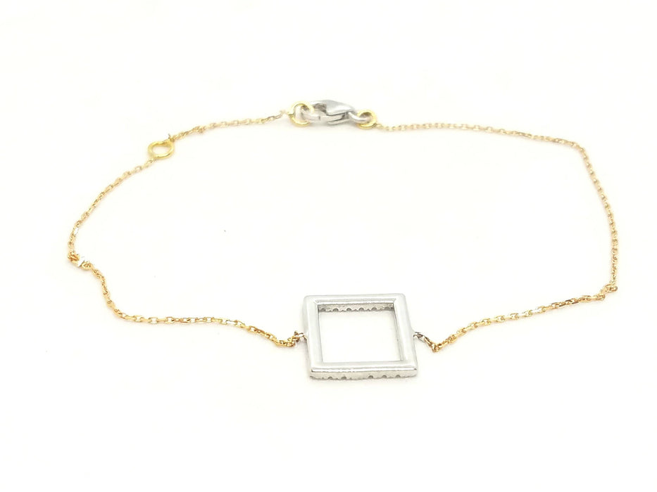 Bracelet Bracelet Graphique Or blanc Diamant 58 Facettes 579177RV