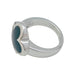 Ring 48 Van Cleef & Arpels “Pure Alhambra” model ring in white gold, gray mother-of-pearl. 58 Facettes 31353