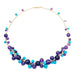 Necklace Cartier necklace, “Les Délices de Goa”, pink gold, amethysts, turquoise and diamonds. 58 Facettes 32359