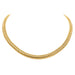 Gübelin necklace Fancy mesh necklace Yellow gold 58 Facettes 2282561CN