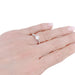 Bague Bague solitaire en or blanc, diamant 0,73 carat. 58 Facettes