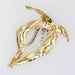 Brooch Vintage brooch in amati gold and diamonds 58 Facettes 22-421
