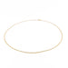 Necklace Cable link necklace Yellow gold 58 Facettes 2024259CN