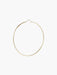 Yellow Gold Earrings GOLD “CREOLE” EARRINGS 58 Facettes BO/220022