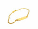 Bracelet Bracelet Gourmette Or jaune 58 Facettes 870460CD