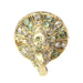 Pendant Pendant, diamonds, emeralds, lapis lazuli 58 Facettes 20155-0504