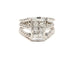 Bague 50 Bague Or blanc Diamant 58 Facettes 790201CD