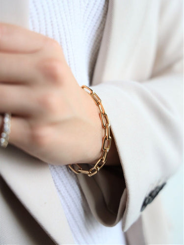 Bracelet Bracelet Maille forçat Or jaune 58 Facettes 1696367CN