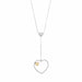 Collier Collier Coeur diamants et citrine 58 Facettes 28512