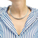 Chanel necklace, “Quilted”, white gold. 58 Facettes 31477