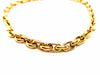 Necklace Cable link necklace Yellow gold 58 Facettes 1641172CN